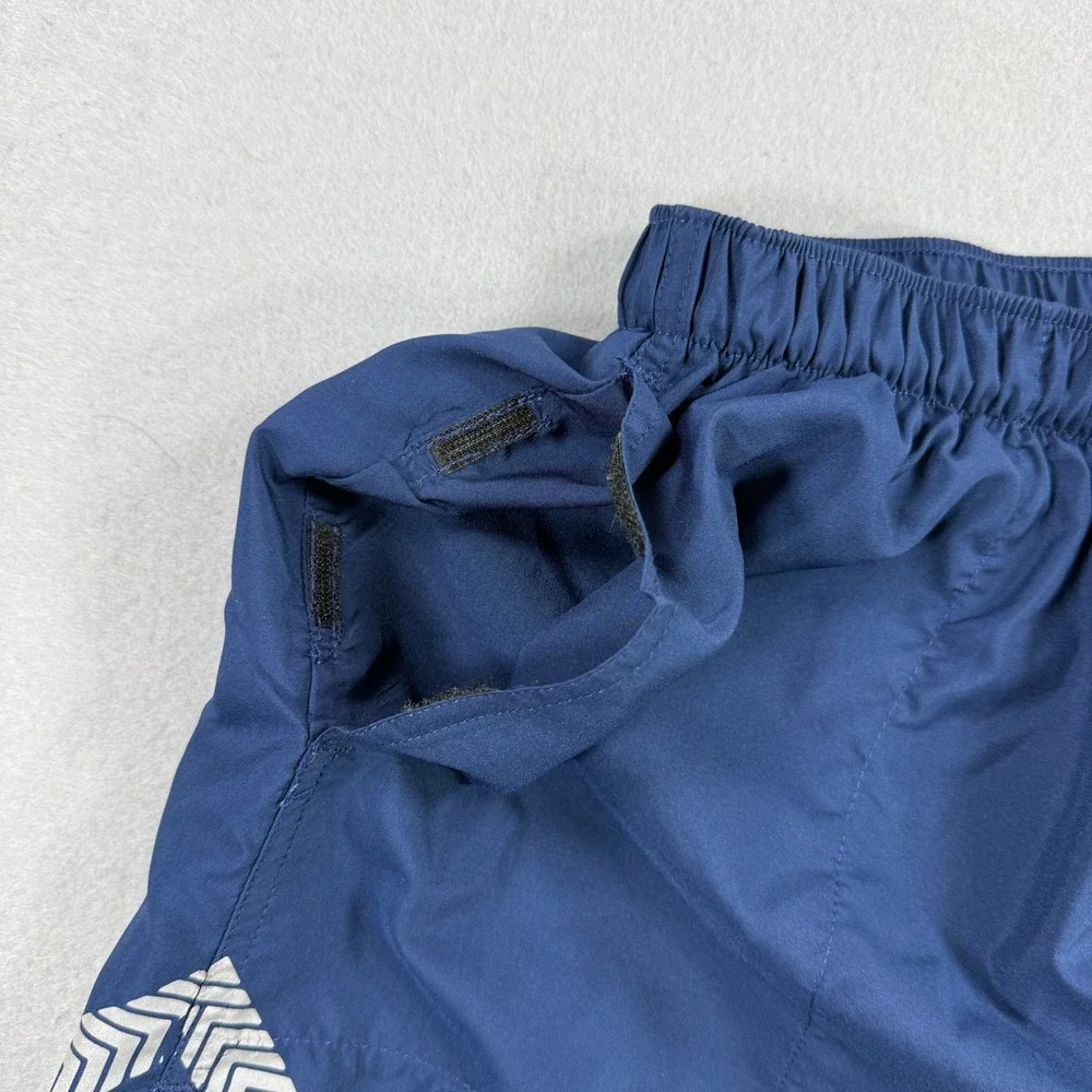 U.S. Air Force PT Shorts Men Large Blue Reflective IPTU Athletic Training Trunks